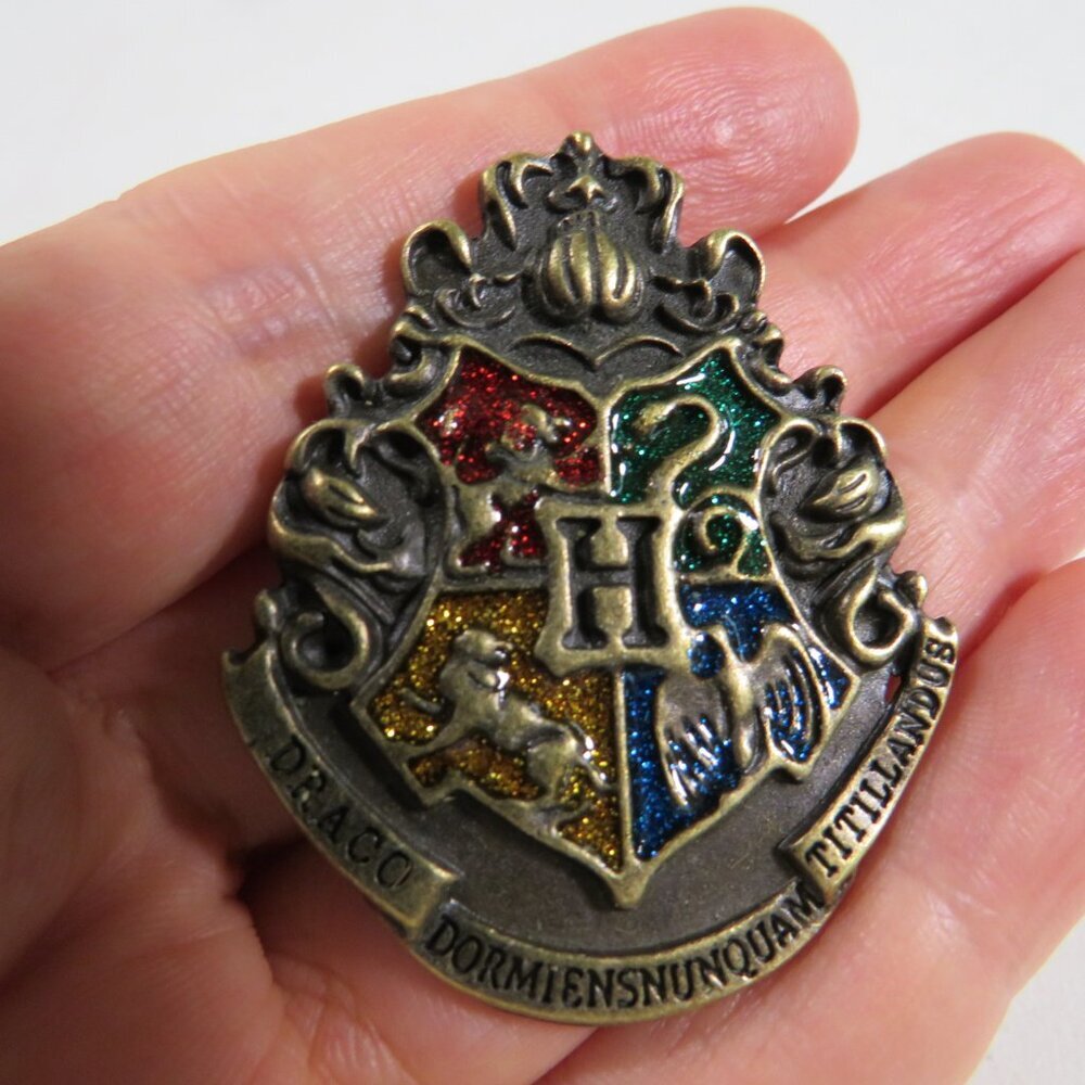 Harry Potter Metal Lapel Pin RED GREEN YELLOW BLUE from Universal Orlando